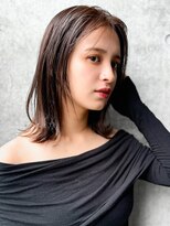 エインアンリー 表参道(AIN.ANLY.) ◯ミニボブ鎖骨ミディアムボブかきあげボブウルフボブパーマ小顔