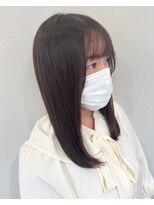 カウチ ヘアー ドレッシング(COUCH Hair Ｄressing)&nbsp;ピンクアッシュカラー×髪質改善TOKIOトリートメント