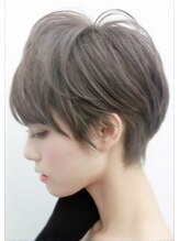 ココラー(COCOlar) ハンサムカット、ショートダブルカラー