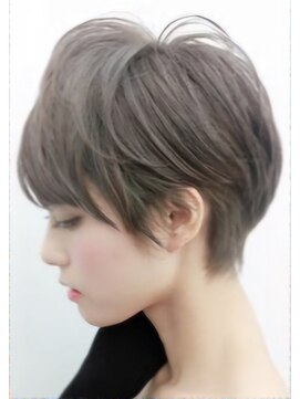 ココラー(COCOlar) ハンサムカット、ショートダブルカラー