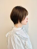アルトル 池袋(altru)&nbsp;◇大人可愛い20代30代40代50代前下がりショートボブ丸みショート