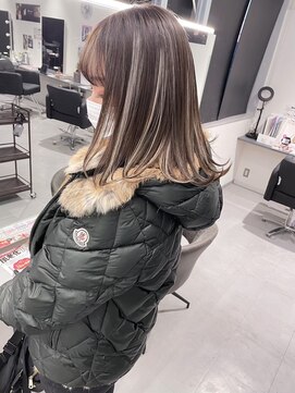 キング 枚方店(K!ng) 縮毛矯正髪質改善ハイライトレイヤーカット枚方美容室エクステ