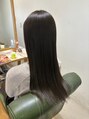 ヘアデザイン ジル(Jill)&nbsp;暗めのオリーブグレーで透明感抜群です！