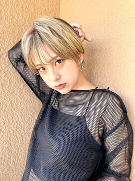 ハピネス 西大寺店(Happiness) 【20代・30代奈良】まとまり艶ショートボブ/髪質／うるは