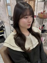 サンバイセライロ 千葉(SAN. by celilo)&nbsp;透明感カラー/顔周りカット/くびれヘア【momoka】