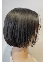 レセ 南柏店(Laissez)&nbsp;大人ショートボブ/ワンレンボブ/カーキグレージュ/抜け感ボブ