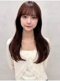 レイヤー/ネビージュ/韓国ヘア/イメチェン/縮毛矯正/中野/