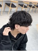 シャドウパーマ波巻きスパイラルパーマウルフパーマ名古屋駅栄駅