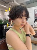 ＊大人可愛い×小顔ショートパーマ＊