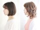 カロ プロデュース バイ ローブ(caro produce by L'aube)の写真/【女性stylist ONLY★コナミ香椎1F】髪質やクセを見極めたカットで、オンリーワンな"似合わせ"スタイルに◎