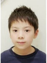 ゼンコー アオヤマ(ZENKO Aoyama)&nbsp;キッズカット、束感ショート♪