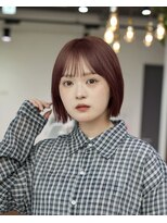 アンアミ キチジョウジ(Un ami Kichijoji)&nbsp;ミニボブ×ピンクラベンダー　堀越太真樹