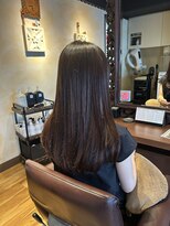 アンツ サザンリゾート 茅ヶ崎店(ANT'S Southern Resort)&nbsp;ロングヘア/暗めカラー/グランマッシュ/水素