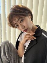 テン(TEN)&nbsp;大人かっこいいラウンドマッシュショート