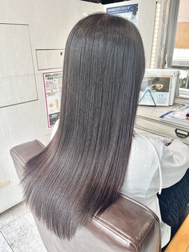 ハナビ(hanabi) 髪質改善 縮毛矯正 ナチュラルストレート つや髪