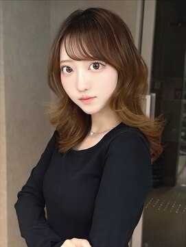 クム(kumu) レイヤーカット /縮毛矯正/前髪/顔周り/名古屋/栄/韓国サロン
