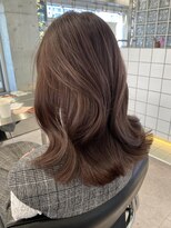 サンクプロジェクト(cinq PROJECT) ミルクティーヘーゼルベージュブラウンブリーチなしダブルカラー