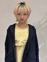 イル(ill)&nbsp;ショート ウルフ ハイトーン 大須