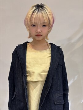 イル(ill) ショート ウルフ ハイトーン 大須