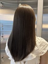 オーガニック リブ 川越(organic+live) 春の◎透明感カラーロング×小顔レイヤーでモテ艶髪