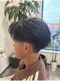フェザーショート/フェザーパーマ/メンズショート
