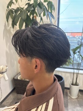 パル(PaL) フェザーショート/フェザーパーマ/メンズショート