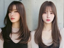 ルーチェ(luce)の雰囲気(初来店から現在で乾かしただけです↑諦めないでお任せください。)