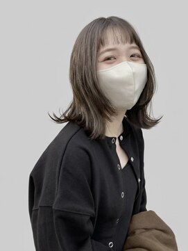 サロウィン 名古屋(SALOWIN) 名古屋ブリーチ無しグレージュ名駅