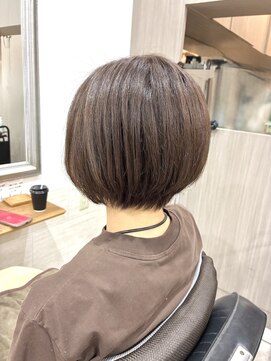 ヘアアンドメイク 心座(hair&make) 髪質改善×大人ショート