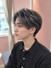 【メンズ人気No2】メンズカット＋ハイライトカラー　￥12100
