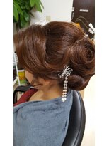 フラワー(Flower)&nbsp;アップヘアアレンジ