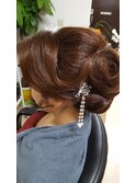 アップヘアアレンジ