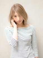 マルジュ(Marge) 【hair make Marge】ラフカールミディアムボブ