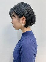 テトヘアー(teto hair)&nbsp;切りっぱなしボブ、黒髪、テラスハウス、香織