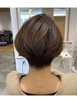 クエット デ プレジール イースタイル(COUETTE des PLAISIR e-style)&nbsp;お客様リアルスタイル！ショートスタイル☆スノーベージュ