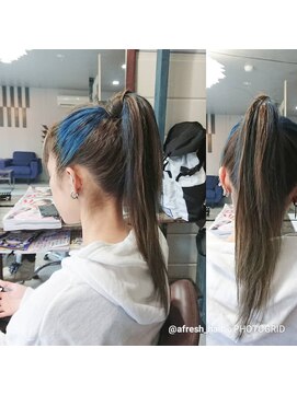 アフレッシュヘアー(afresh hair) ヘアアレンジ