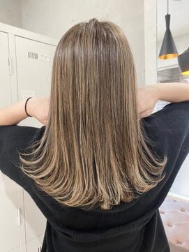 ネックス 表参道本店(nex) ブロンド ベージュ　白髪ぼかし可