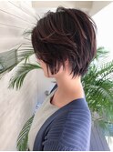 イメチェンでどの世代にも似合う！褒められAラインボブショート