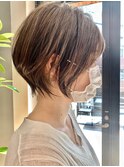 #ショートボブ #丸み