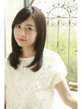 ブリーチ ラボ エーアイ 原宿店(BLEACH LABO Ai) 20代30代40代50代 色っぽふんわりミディの重軽ウェーブヘア♪