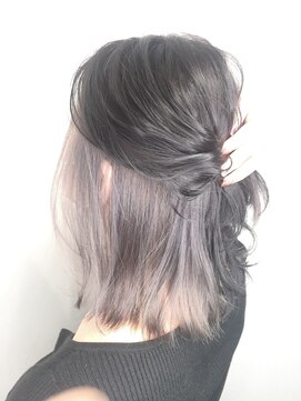 モーション 新宿(motion) インナーカラーシルバー