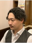 スパイラルパーマ