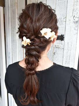 コーエン(coaen) 編みおろし＊パーティーロングヘア