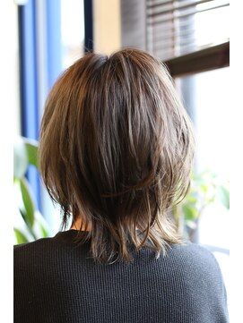 シーク(SEQU) ミディアムボブ外国人風ナチュラル