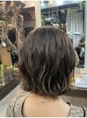 美髪/ネビージュ/大人かわいい/透明感ショート[恵比寿/代官山]