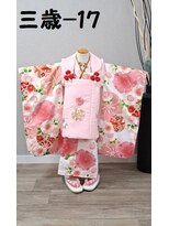 きものサロン すずめ屋&nbsp;レンタル番号　被布-17(桜)