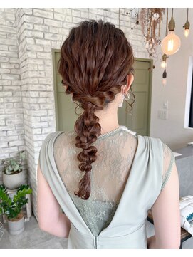 ブランココ(BlanCoCo) カジュアルな編みおろし