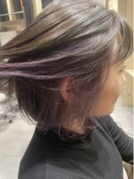 クツロギ(kuturogi) ラベンダーイヤリングカラーBOB