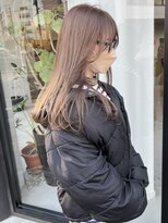 ヘアー アイス ルーチェ(HAIR ICI LUCE)&nbsp;ブリーチなしダブルケアカラーベージュ/落合