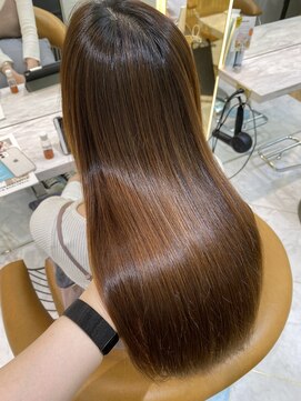 ロンドプランタン 恵比寿(Lond Printemps) 【Lond佐野】大人可愛いショコラブラウン 縮毛矯正髪質改善